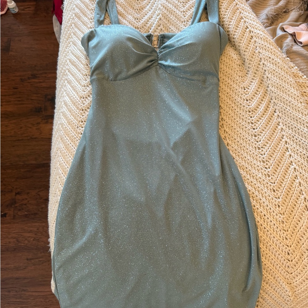 Sparkly Blue Dress